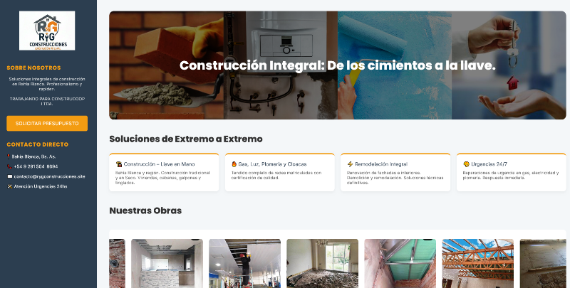 RyG Construcciones - Construcción integral